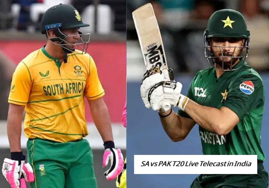 SA vs PAK T20 Live Telecast in India